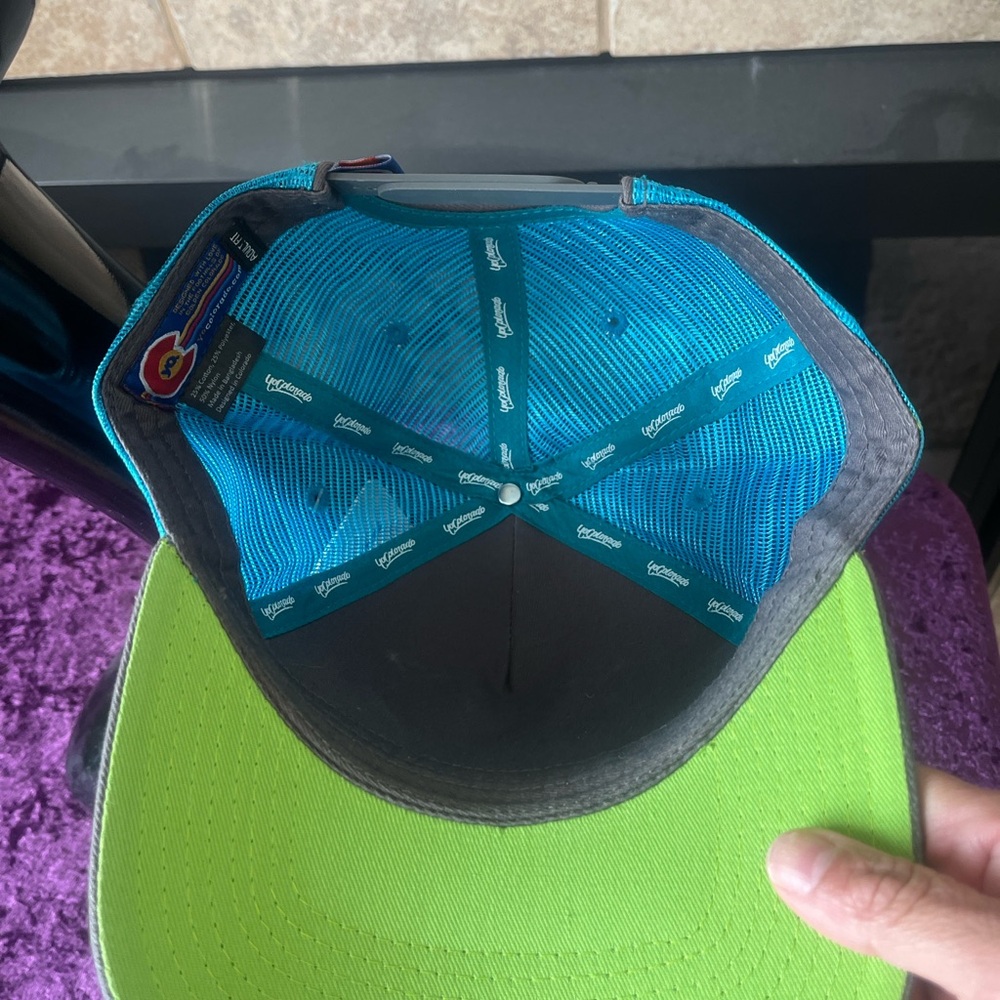 Colorful Gradient Trucker Hat - Picture 3 of 5